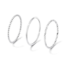 Load image into Gallery viewer, Dainty Gold Stacking Rings — Sizes 3–11, Non Tarnish