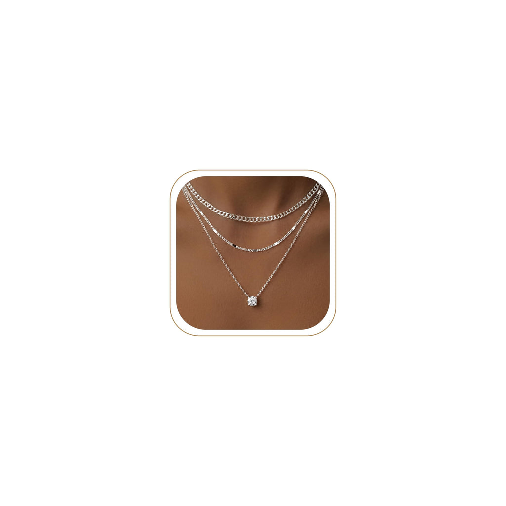Layered Gold Necklaces for Women, Sterling Silver – view 27