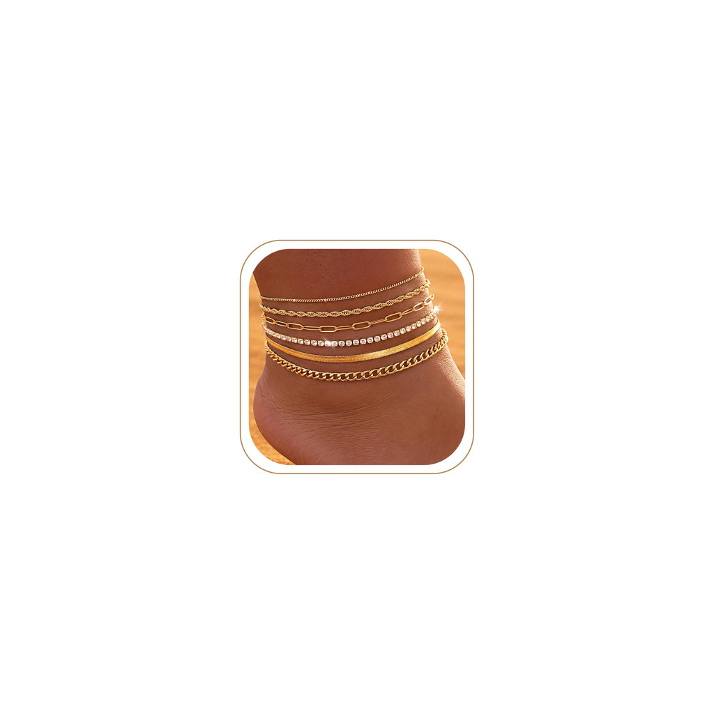 Plus Size Ankle Bracelets for Women – view 7