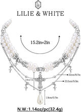 将图片加载到图库查看器，Goth Cross Necklace For Women – view 6