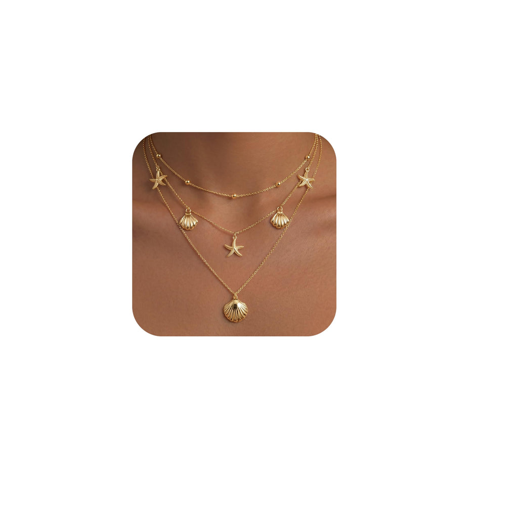 Layered Gold Necklaces for Women, Sterling Silver – view 23