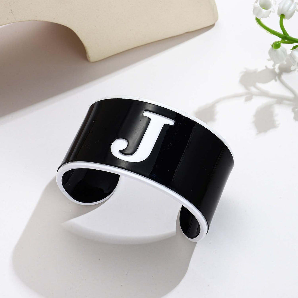 Acrylic Monogram Resin Bracelet for Women – view 4