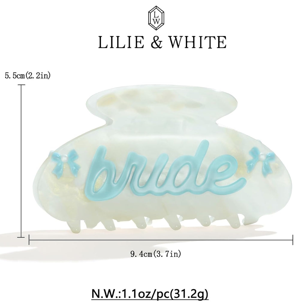 Acrylic Bridal Hair Clips For Women – view 6