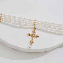 Load image into Gallery viewer, Gothic Cross Necklace For Women – view 6
