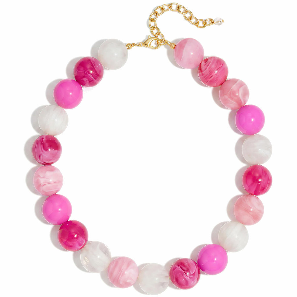 Colorful Chunky Bead Necklaces For Women – view 16