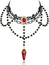 将图片加载到图库查看器，Goth Cross Necklace For Women
