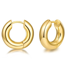 Load image into Gallery viewer, Chunky Gold Hoop Earrings for Women, Hypoallergenic