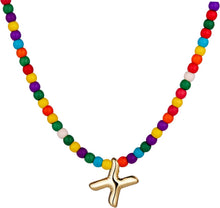 Load image into Gallery viewer, Bubble X Initial Gold Necklaces for Women Trendy