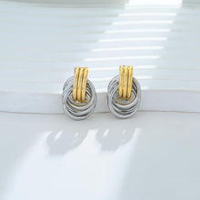 Load image into Gallery viewer, Gold Chain Dangle Earrings, Hypoallergenic
