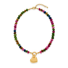 Load image into Gallery viewer, Gold Heart Necklace For Women – view 8