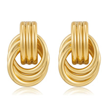 Load image into Gallery viewer, Gold Chain Dangle Earrings, Hypoallergenic