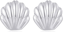 Load image into Gallery viewer, 1PC Gold And Silver Seashell Earrings – view 3