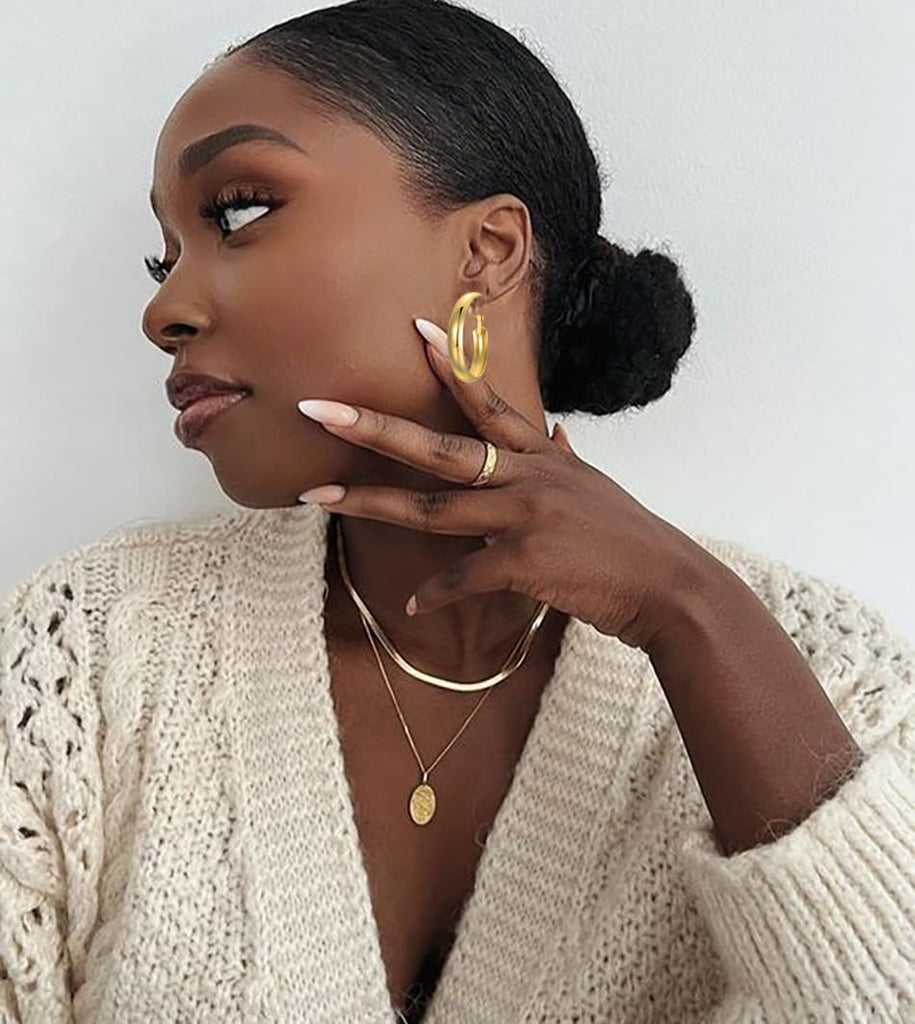 36 Pairs Gold Earrings+25pcs Gold Rings – view 6