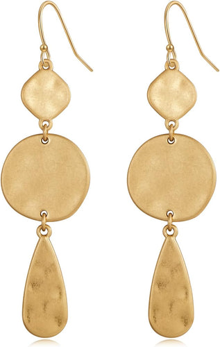 Burnt Gold Boho Earrings For Women