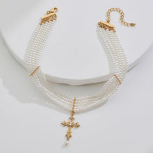 Load image into Gallery viewer, Gothic Cross Necklace For Women – view 4