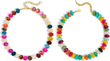 将图片加载到图库查看器，Colorful Chunky Bead Necklaces for Women