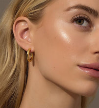 Load image into Gallery viewer, 6 Pairs Simple Gold Hoop Earrings Set for Women Trendy, 14K Gold Plated Chunky Hollow Tube Hoops Earrings, Hypoallergenic Lightweight Large Hoops Jewelry 25/30/35mm