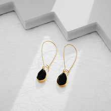 Load image into Gallery viewer, Gold Teardrop Dangle Earrings For Women, Hypoallergenic