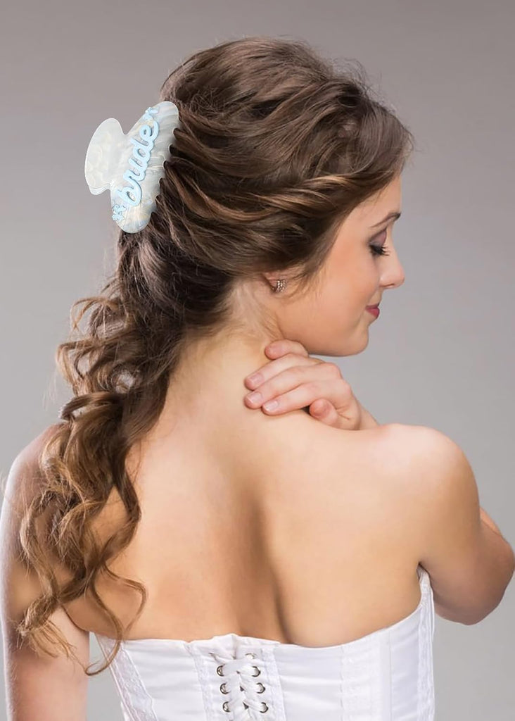 Acrylic Bridal Hair Clips For Women – view 3