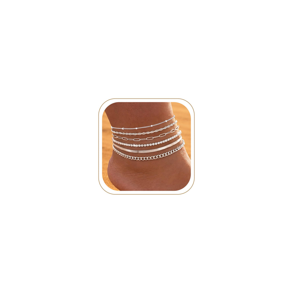 Plus Size Ankle Bracelets for Women – view 8