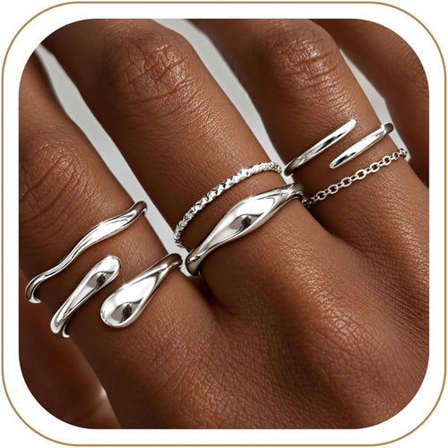 Bubble F Initial Silver Necklaces for Women Trendy