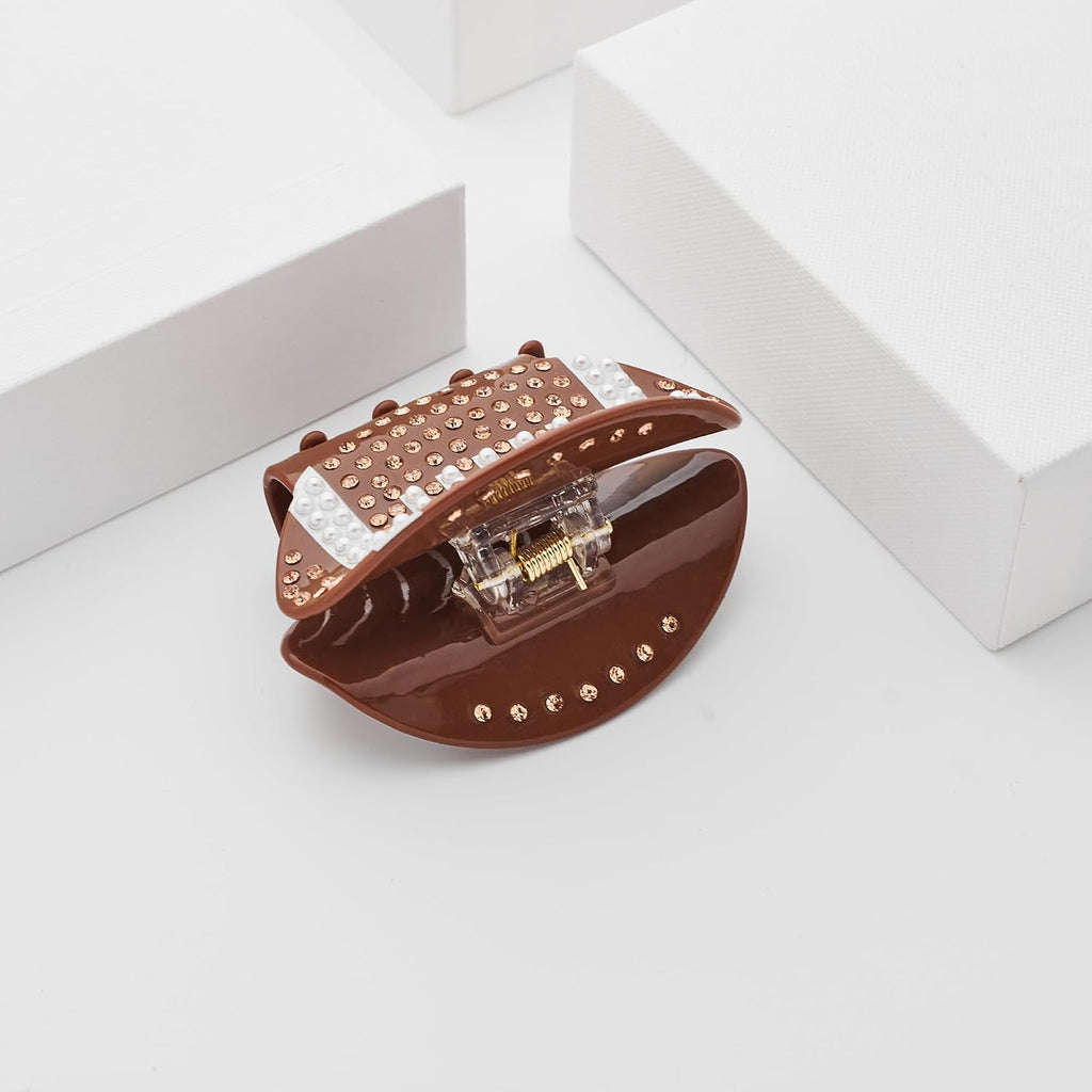 1PC American Football Hair Clips For Women Rugby Hair Claws – view 5