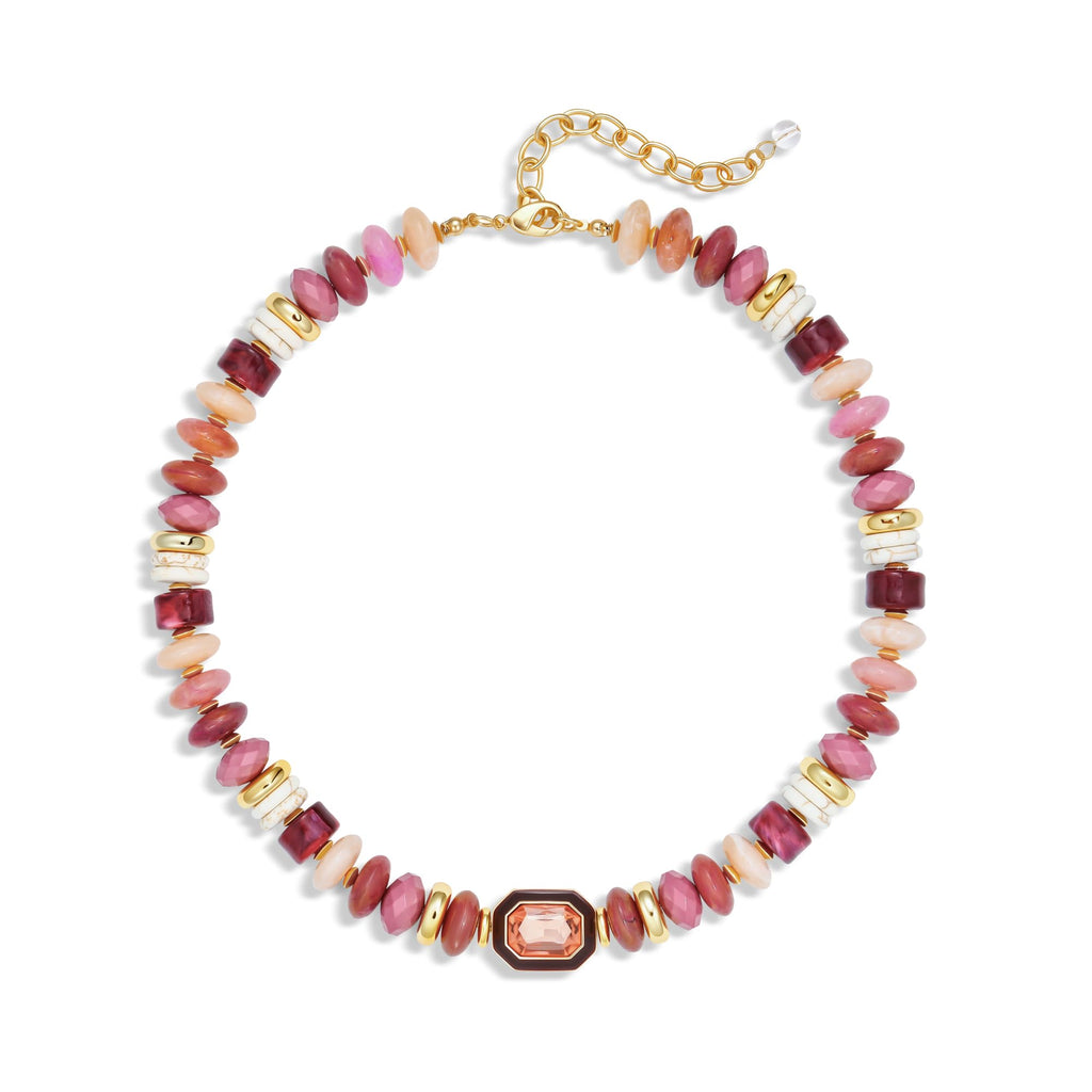 Resin Chunky Beaded Necklace for Women – view 53