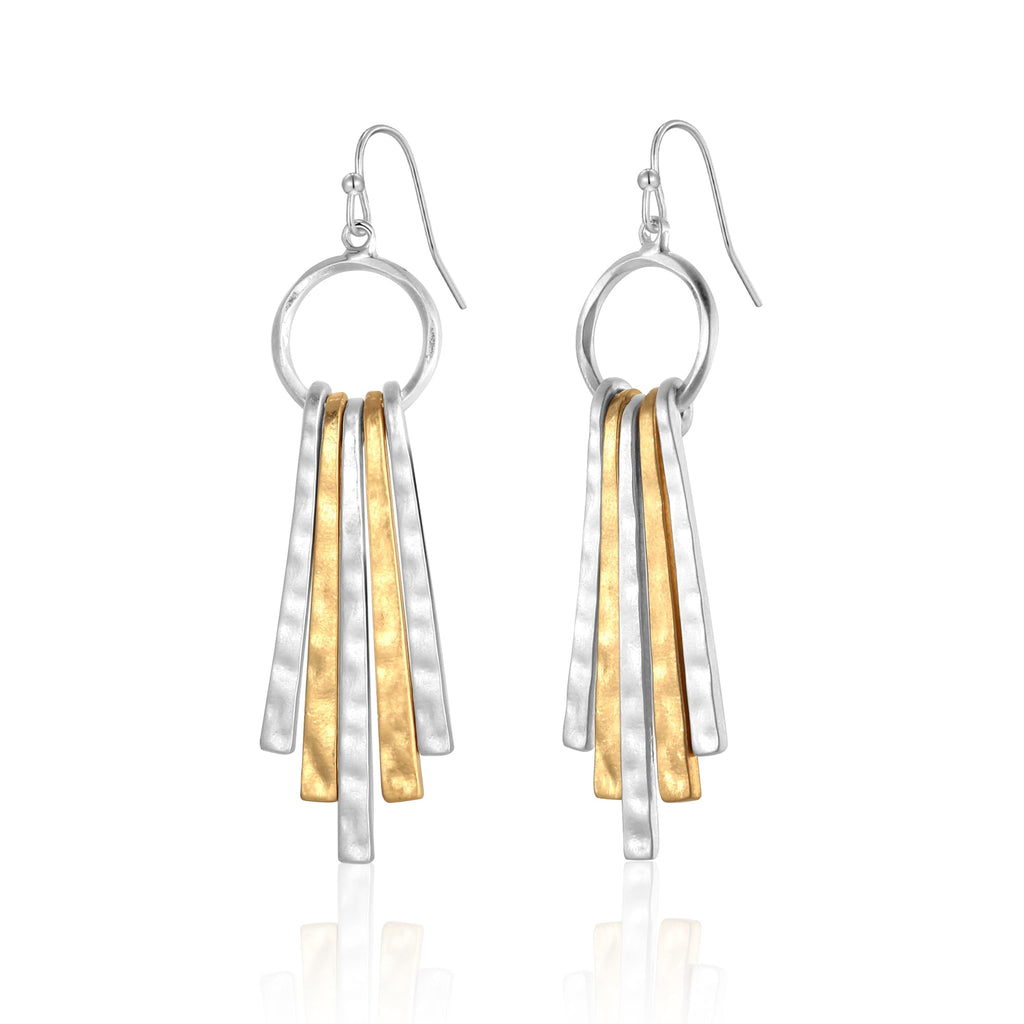 Burnt Gold Boho Earrings For Women – view 11
