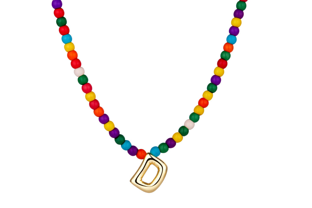 Cute Colorful Beaded Bubble Necklace – view 12