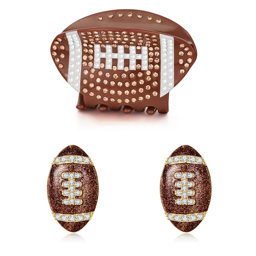 1PC American Football Hair Clips