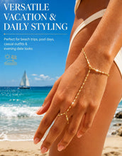 Load image into Gallery viewer, Hand Chain Bracelets &amp; Steel Earrings — 16 Piece Set