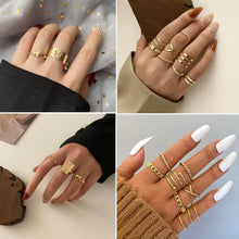 Load image into Gallery viewer, 60 Pcs Gold Stacking Rings for Women, Vintage Stackable Knuckle Midi – view 4