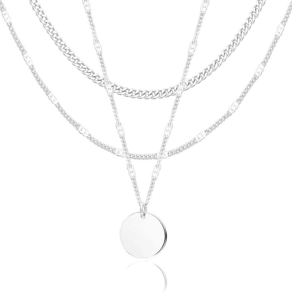 Layered Gold Necklaces for Women, Sterling Silver – view 30
