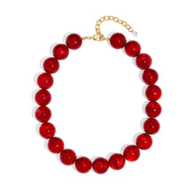 将图片加载到图库查看器，Resin Chunky Beaded Necklace for Women – view 51