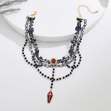 将图片加载到图库查看器，Goth Cross Necklace For Women – view 5