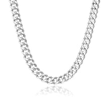 将图片加载到图库查看器，Cuban Link Chain Necklace for Women, Stainless Steel, Waterproof – view 37