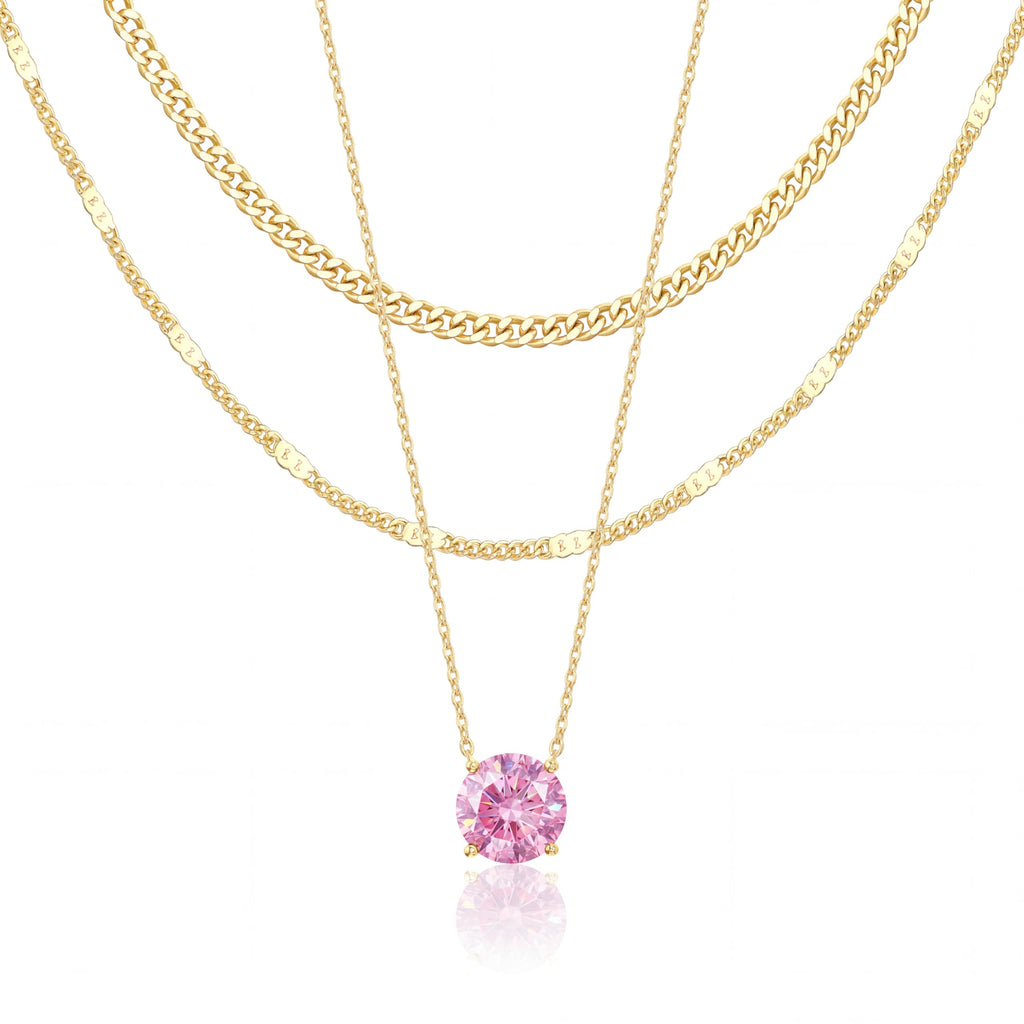 Layered Gold Necklaces for Women, Sterling Silver – view 16