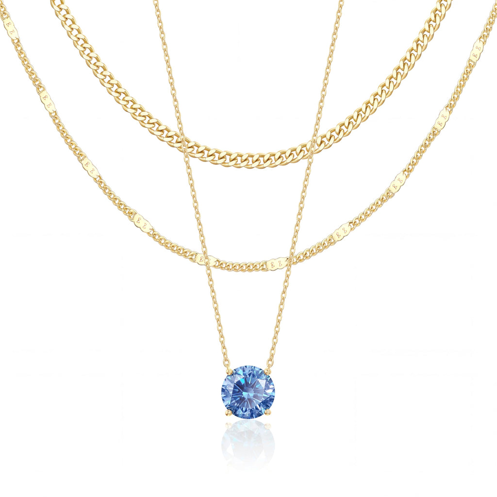Layered Gold Necklaces for Women, Sterling Silver – view 19