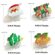Load image into Gallery viewer, Christmas Hair Clips For Women With Santa Claus Hair Claw Clip – view 6