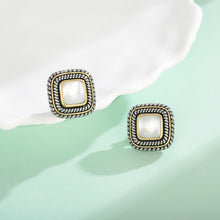 将图片加载到图库查看器，Antique Gold Clip On Hoop Earrings for Women