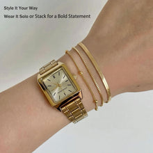 Load image into Gallery viewer, Gold Bracelets for Women, 14K Gold Plated, Waterproof