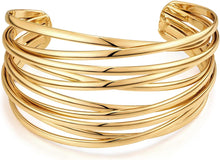 Load image into Gallery viewer, Twisted Gold Bracelets For Women