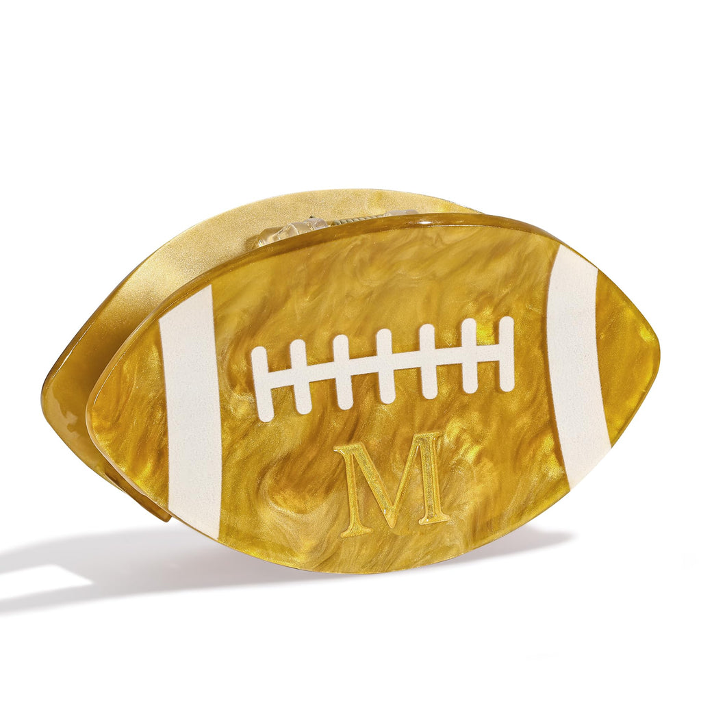 Football Hair Clips for Women Claw Clips Sports Inspired Hair Clip A – view 13