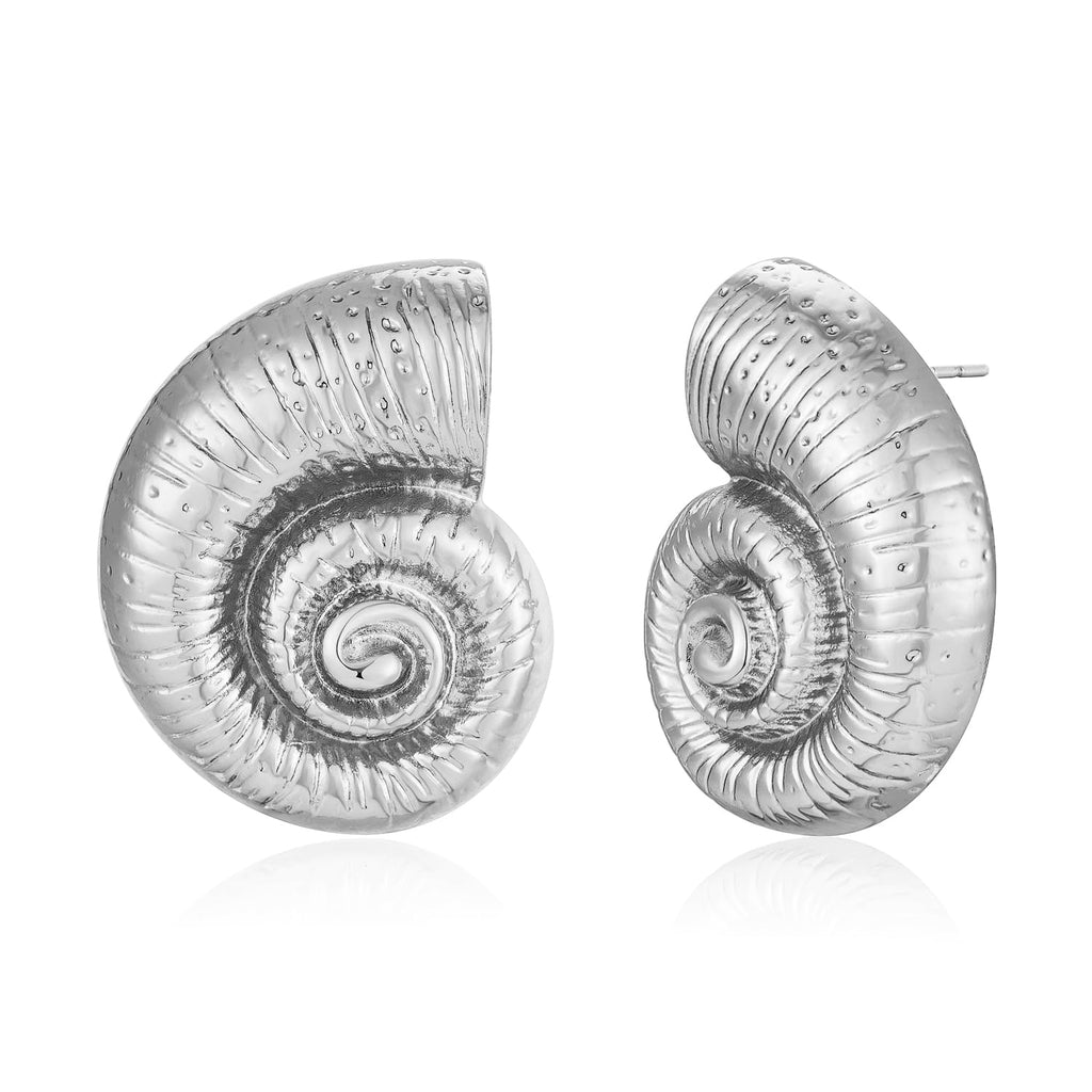 Conch Sell Earrings Gold Stud For Women – view 9