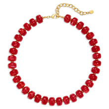 将图片加载到图库查看器，Resin Chunky Beaded Necklace for Women – view 7