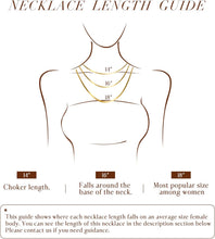 Load image into Gallery viewer, 4mm Dainty Silver Long Herringbone Necklace for Women, Stainless Steel – view 6