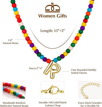 将图片加载到图库查看器，Cute Colorful Beaded Bubble Necklace – view 3