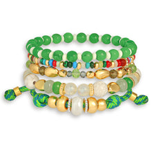 Load image into Gallery viewer, Colorful Bead Stackable Stretch bracelet sets for Women – view 8