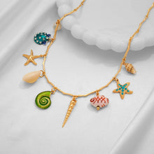 将图片加载到图库查看器，Sea Shell Necklace For Women – view 5