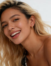 Load image into Gallery viewer, Gold Stacking Rings &amp; Hoop Earrings — 20 Piece Set